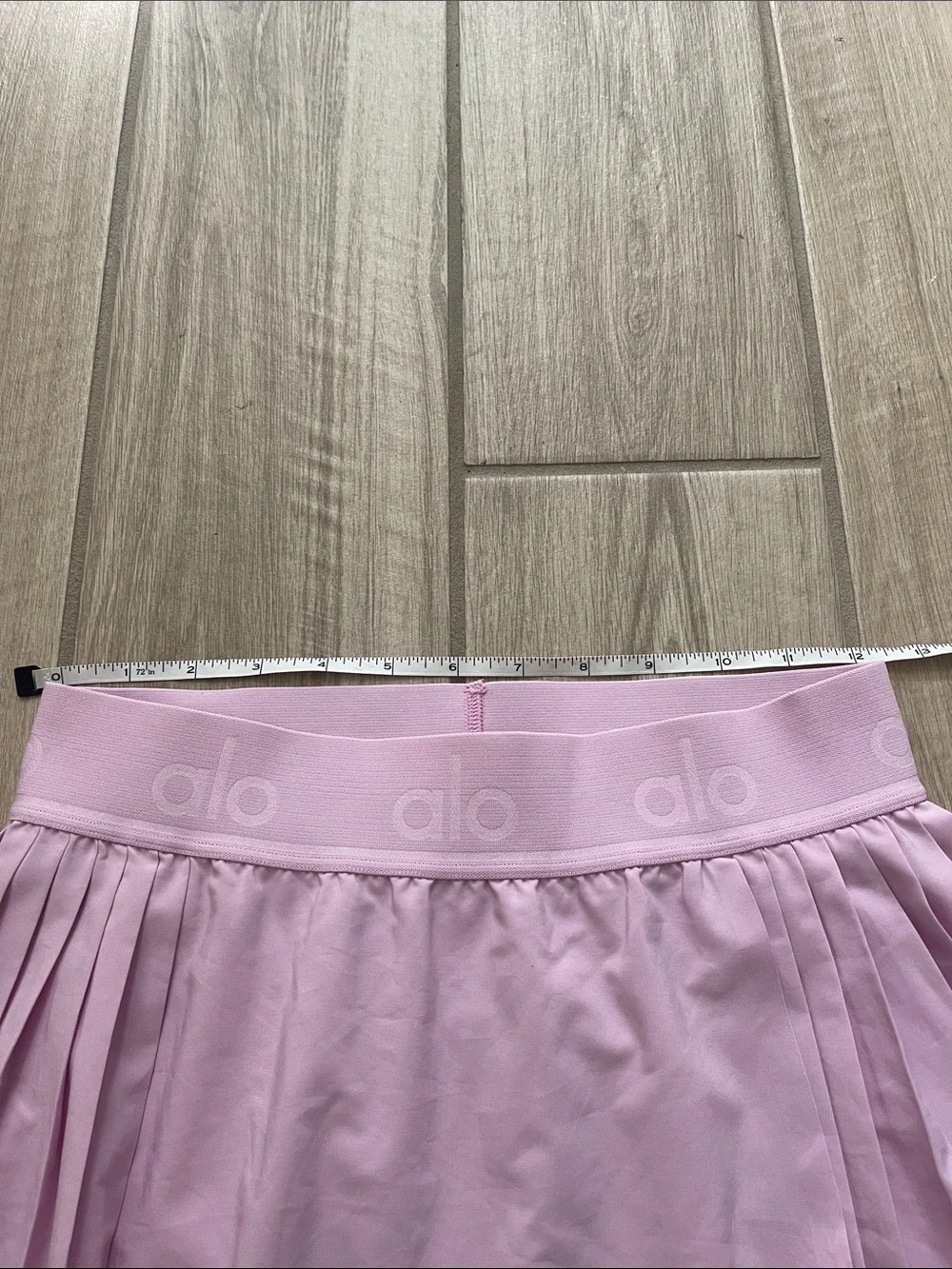 Alo Yoga Aces Pleated Tennis Skirt Skort Sugarplum Pink Sz S 4-6 W6235R